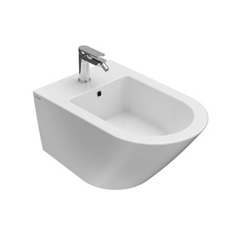 Bidet Forty3 sospeso cm. 57x36 bianco lucido di Ceramica Globo