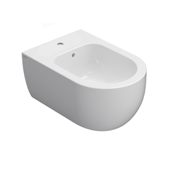 Bidet Mode sospeso cm. 53x34 bianco lucido di Ceramica Globo