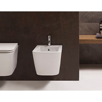 Bidet sospeso Mini Stone 45x36 di Ceramica Globo