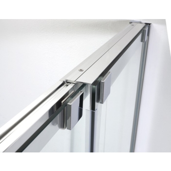Box doccia porte scorrevoli quadrato con anticalcare FLEX cm 72x72 di Tamanaco