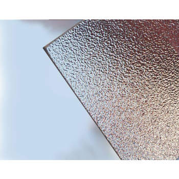 Porta doccia soffietto Smeralda in cristallo 3 mm. stampato cm. 80 con profilo bianco di Giava