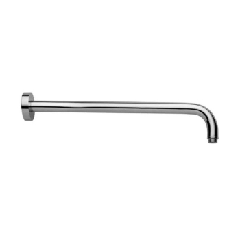 Braccio doccia da parete 400 mm Steel Looking tondo Paffoni