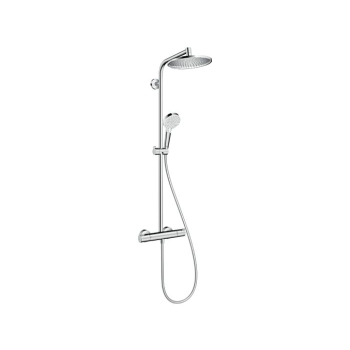 Colonna Doccia Crometta S 240 con Mix Termostatico Ecostat Cromo Hansgrohe