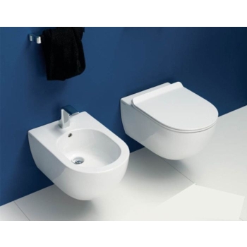 Sanitari App Sospesi 54x36 cm Go Silent Flaminia Copriwater Slim Soft Close