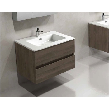 Lavabo consolle suspendu/à poser 121x51 rectangulaire en céramique blanche brillante