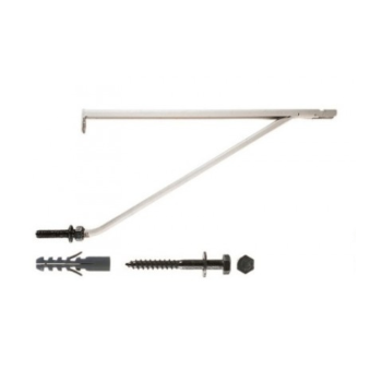 Coppia staffe 25 cm per istallazione Lavatoio Iside 60
