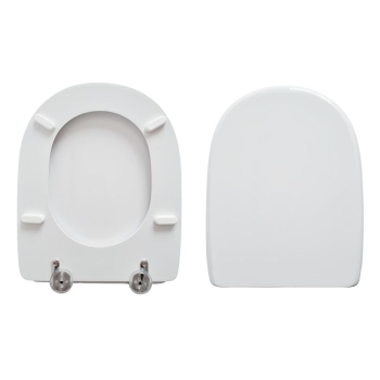 Copriwater Delta serie Delta Compatibile in Poliestere bianco
