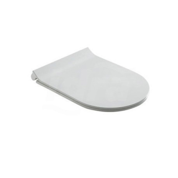 Copriwater Galassia Dream originale in termoindurente sottile bianco