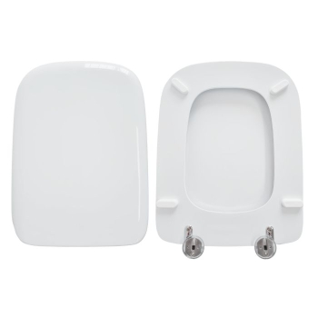Copriwater Europa Point Compatibile in Poliestere bianco