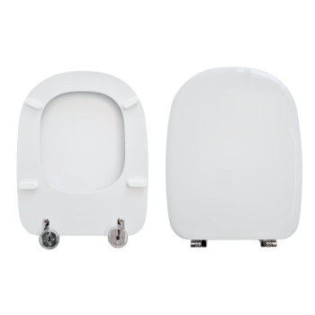 Copriwater Falerii F Concept Compatibile in Poliestere bianco