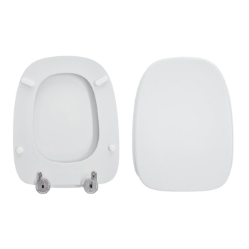 Copriwater Hatria Lisa Compatibile in Poliestere bianco