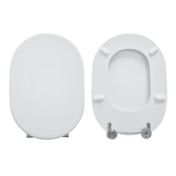 Copriwater Olympia Comfort compatibile in poliestere bianco