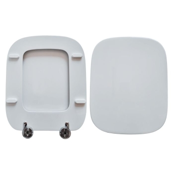 Copriwater Rak Origin Compatibile in Poliestere bianco