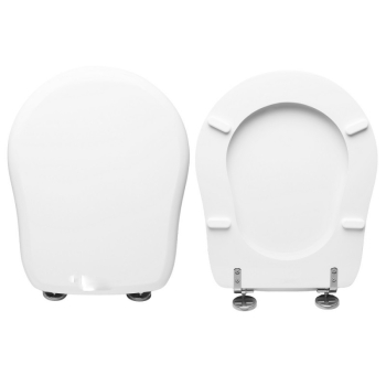 Copriwater Kerasan Retrò Compatibile in Poliestere bianco
