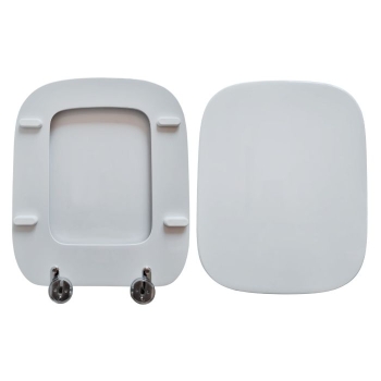 Copriwater Roca Debba Compatibile in Poliestere bianco