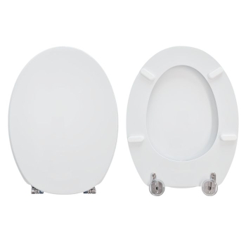 Copriwater Senesi Donatello Tipo Nuovo Compatibile in Poliestere bianco