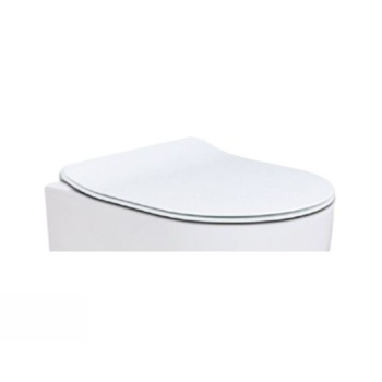 Copriwater Unicum Soft-Close in Termoindurente Bianco Lucido