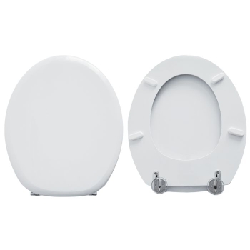 Copriwater Vitrodurex Safari Compatibile in Poliestere bianco