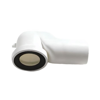 Curva Tecnica Bianca Art Ceram per Scarico a Terra Wc