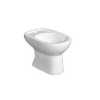 Bidet Diana distanziato da muro cm. 56x37 bianco lucido di Ceramica Azzurra