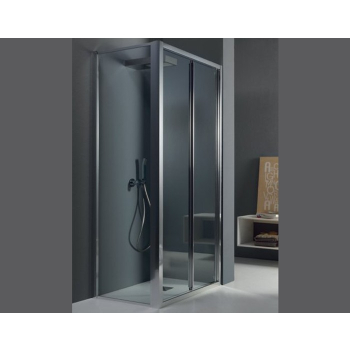 Porta doccia FPS30 in cristallo 6 mm cm. 70 con profilo cromato di Tamanaco