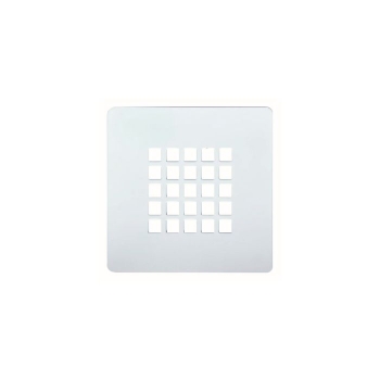 Griglia di copertura bianco matt per piatti doccia Ceramic.30