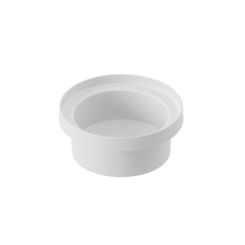 Lavabo Fuori Scala appoggio/incasso cm. 40 salvaspazio in ceramica bianco lucido di Art Ceram