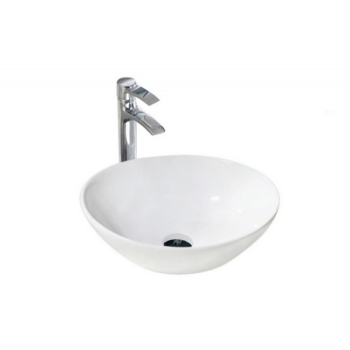 Lavabo Stevie appoggio salvaspazio 33x40 in ceramica