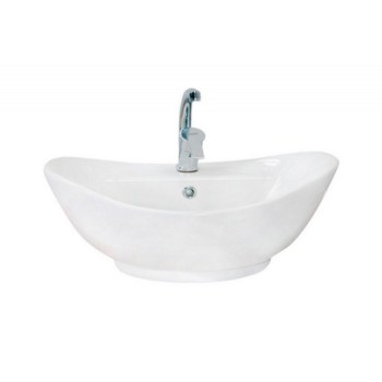 Lavabo Sting appoggio 38x60 ovale in ceramica