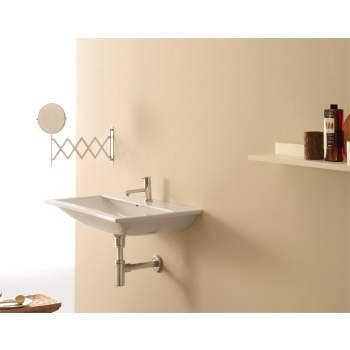 Lavabo sospeso/su mobile Stockholm 55x37 di Ceramica Globo