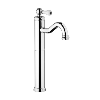 Miscelatore lavabo Tosca alto senza scarico in ottone cromo di jacuzzi