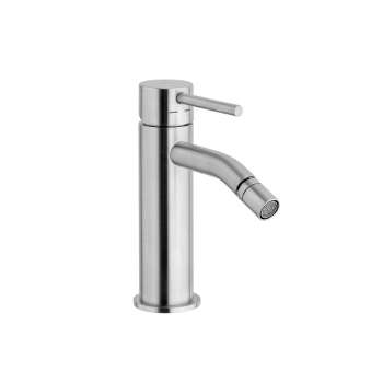 Miscelatore bidet senza piletta di scarico steel looking linea Light di Paffoni