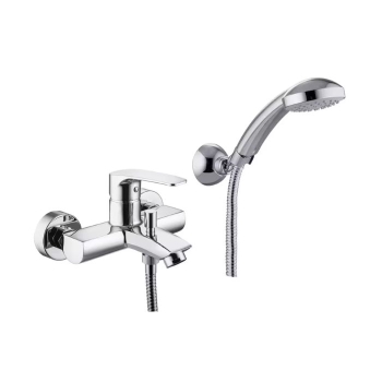 Miscelatore vasca/doccia Lime con deviatore Cromo di Paffoni