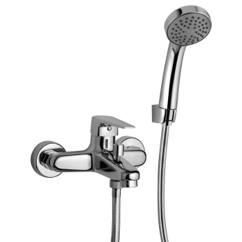 SET MISCELATORI PAINI NOVE LAVABO BIDET VASCA ESTERNO CROMATO