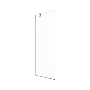 Parete Doccia Walk-in 80 cm  H190 Cristallo Trasparente Golden