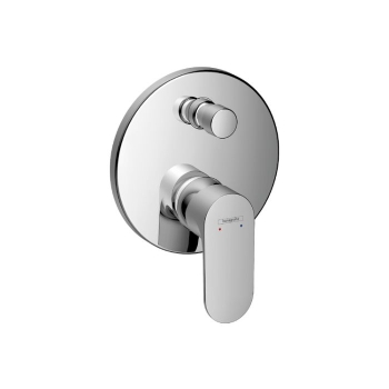 Parte Esterna per Mix Incasso Doccia Rebris S Monocomando con Deviatore a 2 Uscite Cromo Hansgrohe