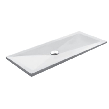 Piatto doccia 70x100 h.3 in acrilico bianco opaco velvet di Tamanaco