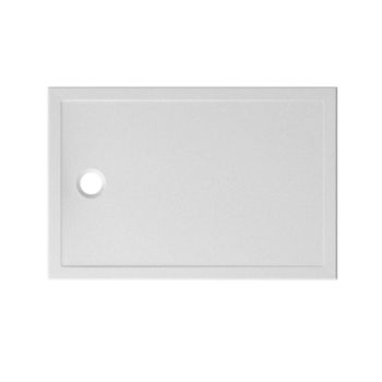 Piatto doccia 80X120 h.3 in ceramica bianco opaco Docciatre Plus di Ceramica Globo