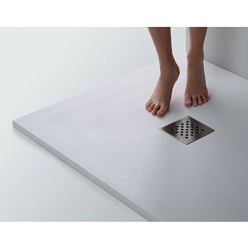 Piatto doccia 80x80 Marmo Resina Slim H2,5 Tamanaco Antracite
