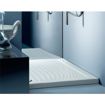 Piatto doccia 80x120 h.3,5 in ceramica bianco lucido Relax di Ceramica Azzurra