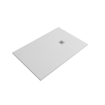 Piatto doccia 70x140 h.2,5 in geal coat bianco Smart Slate di Zenon