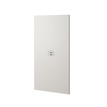 Piatto doccia 90x100 H2 in ceramica bianco opaco Solodue di Ceramica Azzurra