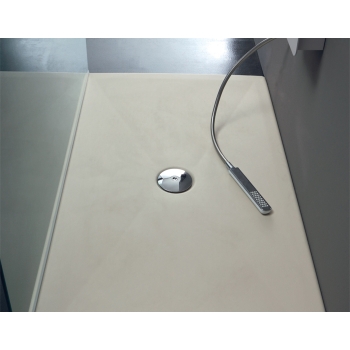 Piatto doccia 80x120 h.3 in acrilico avorio velvet di Tamanaco