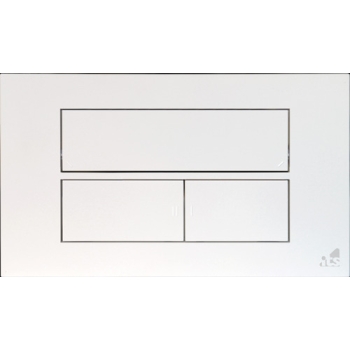 Placca di comando Idea Blu bianco soft di Its Todini