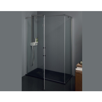 Porta doccia battente angolare anticalcare TPB72 cm 100 di Tamanaco