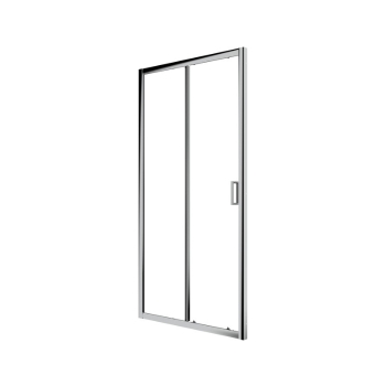 Porta Doccia 100 cm Scorrevole H190 Cristallo Trasparente Golden