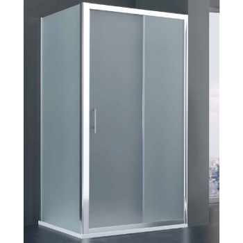 Porta doccia scorrevole Roma cm 100+ lato fisso cm70 trasparente