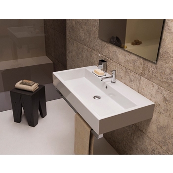Porta asciugamano cm. 75,5 in ottone cromato (per SCQ81) di Ceramica Globo