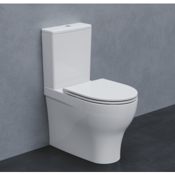 Sanitari Pratica monoblocco con sedile softclose cm. 65.5 di Ceramica Azzurra