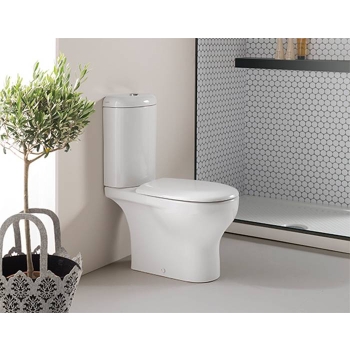 Sanitari Grace monoblocco cm. 65x36 con sedile a chiusura tradizionale di Ceramica Globo